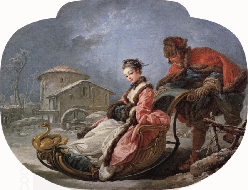 Francois Boucher Winter oil painting picture